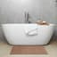 Crosby St. Brown Waffle 100% Cotton Antimicrobial Bath Rug, 20x30