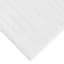 Found & Fable White Striped High-Low Bath Rug, 17x24