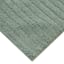 Found & Fable Green Striped High-Low Bath Rug, 17x24