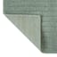 Found & Fable Green Striped High-Low Bath Rug, 17x24