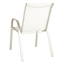 Stackable Sling Patio Chair, Beige & Champagne