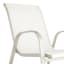 Stackable Sling Patio Chair, Beige & Champagne