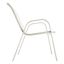Stackable Sling Patio Chair, Beige & Champagne