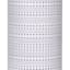 Grey Patterned Column Ceramic Medium Table Lamp Base, 18"