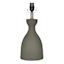 Matte Green Ceramic Medium Table Lamp Base, 17"