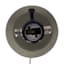 Matte Green Ceramic Medium Table Lamp Base, 17"