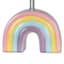 Tiny Dreamers Rainbow Ceramic Lamp with Shade, 13"