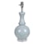 Providence Blue Glass Tiered Table Lamp Base, 19"
