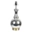 Providence Mercury Glass Tiered Medium Table Lamp Base, 19"