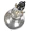 Providence Mercury Glass Tiered Medium Table Lamp Base, 19"