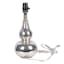 Providence Mercury Glass Tiered Small Lamp Base, 13"