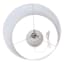 Honeybloom White Medium Table Lamp with Shade, 25"