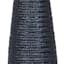 Ty Pennington Blue Braided Design Ceramic Medium Table Lamp Base, 17.5"