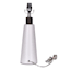 Crosby St. White Tapered Modern Ceramic Medium Table Lamp Base, 17"