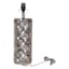 Tracey Boyd Metallic Glass Textured Lamp Base, 18.5"