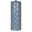Providence Blue Ceramic Quatrefoil Textured Medium Table Lamp with Shade, 26"