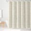 Providence Tan Jacobean Songbird Shower Curtain, 72"