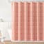13-Piece Erindale Terracotta Geo Shower Curtain Set, 72"
