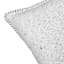 Ty Penningon Dark Grey & White Faux Wool Throw Pillow, 18"