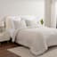 Light Grey Soft Knit Jersey Single Comforter, Full/Queen