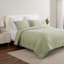 Green Soft Knit Jersey Single Comforter, Twin/Twin XL