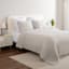 Light Grey Soft Knit Jersey Quilt, King