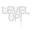 LED Level Up Neon Wall Sign, 9.8"