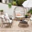 Tracey Boyd Chelsea 2-Piece Steel & Wicker Patio Chair Set