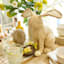 Honeybloom Braided Jute Rabbit, 18"