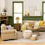 Honeybloom Brooke Accent Chair, Tan