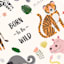 Tiny Dreamers Zoo Canvas Wall Art, 12x16