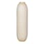 White Metal Vase, 36"