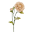 Willow Crossley Pink Fabric Real Feel Ranunculus Floral Stem, 22"