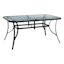 Woodhill Rectangle Patio Dining Table, Black