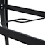 Woodhill Rectangle Patio Dining Table, Black