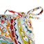 Paisley Chili Outdoor Bench Cushion