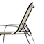 Stackable Sling Patio Chaise Lounge Chair, Taupe