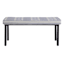 Calisto Pinstripe Outdoor Bench Cushion