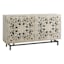Found & Fable 4-Door Carved Sideboard, Natural