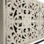 Found & Fable 4-Door Carved Sideboard, Natural