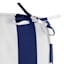Providence Navy Blue Awning Striped Outdoor Bench Cushion
