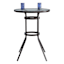 Woodhill Round Patio Bar Table, Brown