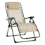 Steel Sling Gravity Patio Chair, Taupe