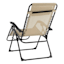 Steel Sling Gravity Patio Chair, Taupe