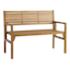 Honeybloom Acacia Wood Patio Foldable Bench