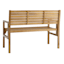 Honeybloom Acacia Wood Patio Foldable Bench