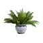 Tuscan Mosaic Round Ceramic Outdoor Planter, Small
