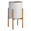 Honeybloom Textured Metal Planter Stand, Extra Large