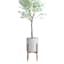 Honeybloom Textured Metal Planter Stand, Extra Large