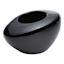 Crosby St. Indoor Black Jellybean Planter, Small